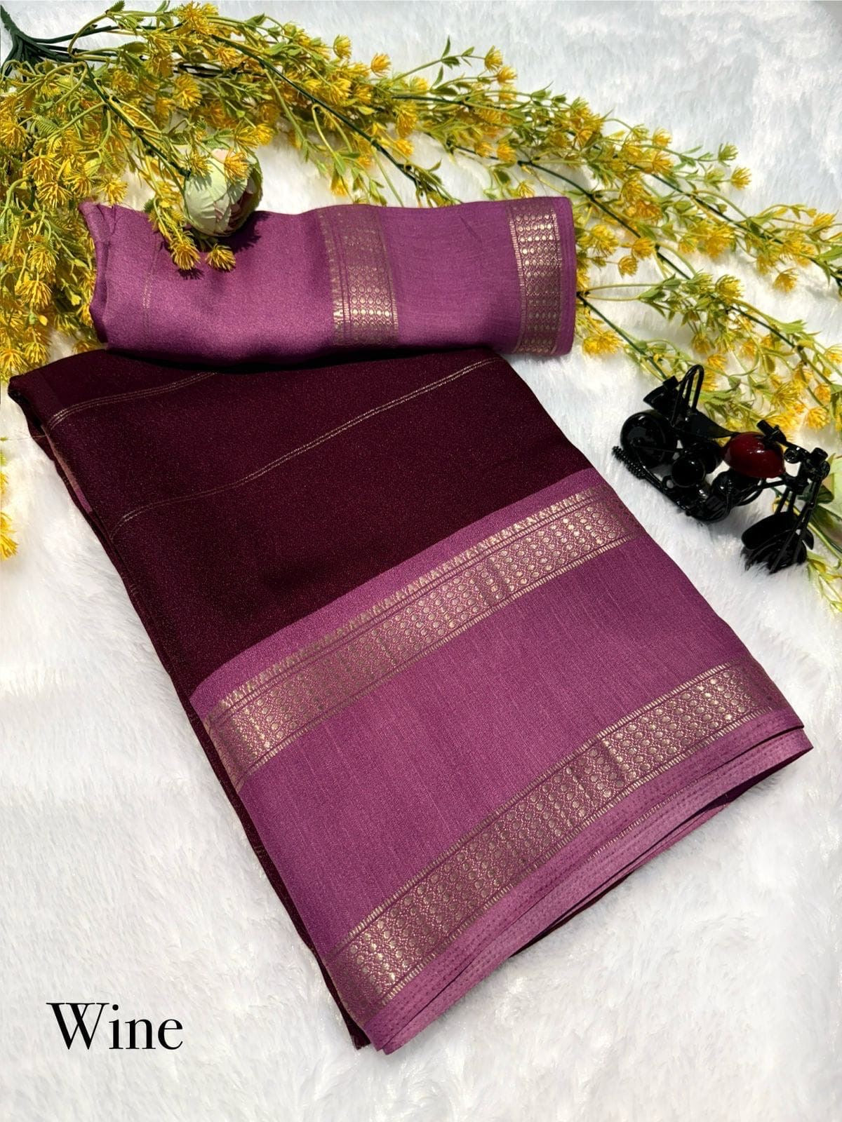 Marshmellow sarees