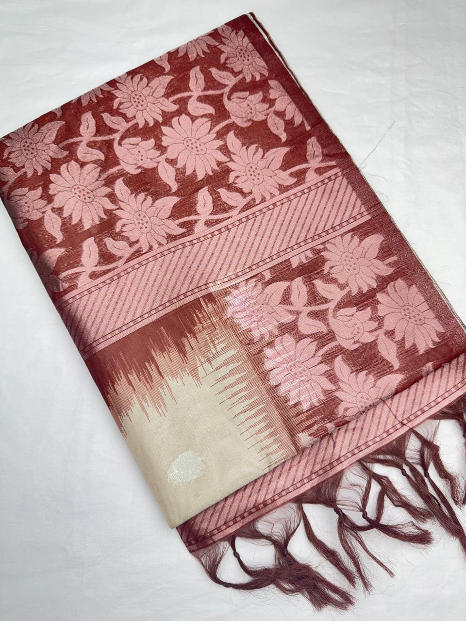 light weight Banaras pattu saree